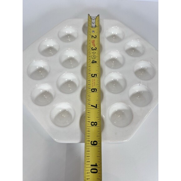 Provolone‎ Or Escargot Bake Dish W/Capacity For 19 Microwave & Oven Artesanal - Picture 14 of 16